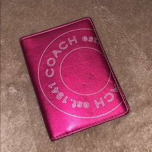 Coach passport cover